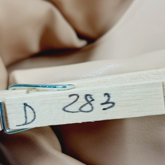 New Open Edit Saydee Beige Block Heel Slip On Square Toe Sandals D283 - Picture 15 of 15